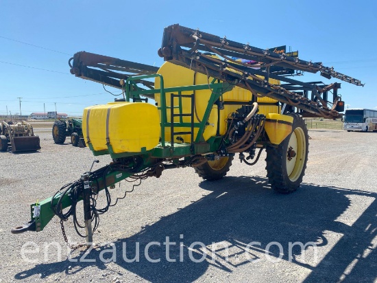 SCHABEN 8500 SPRAYER, PULL TYPE, 90' BOOMS,