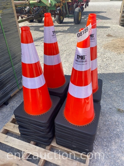 29" REFLECTIVE CONES, UNUSED, ***SOLD TIMES THE