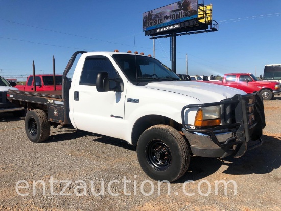 2000 FORD F350 PICKUP, 6 SPEED, 7.3L DIESEL,