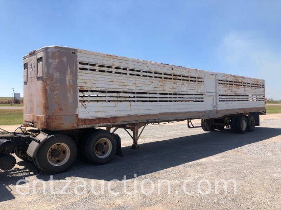 HOBBS 48' CATTLE TRAILER, 2 GATES,