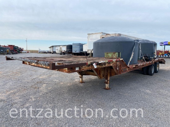 SHOPBUILT 96" X 32' TRAILER, TA, SR, WITH 2