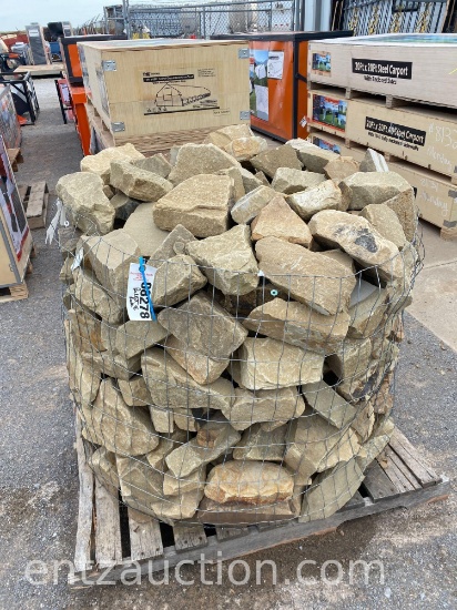 BUCKSKIN MILL ENDS, TUMBLED DECORATIVE STONE,