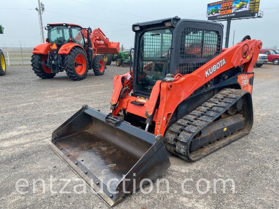 2012 KUBOTA SVL90 SKID STEER, TRACKS, DIESEL,