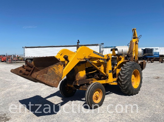 JD 2010 INDUSTRIAL BACKHOE, DIESEL, LOADER,