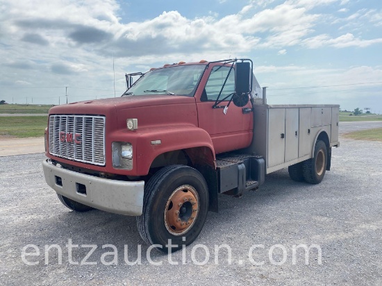 1992 GMC TOP KICK DAY CAB, C7 CAT ENGINE, DIESEL,
