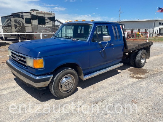 1991 FORD F350 PICKUP, 460 GAS, 5 SPEED,