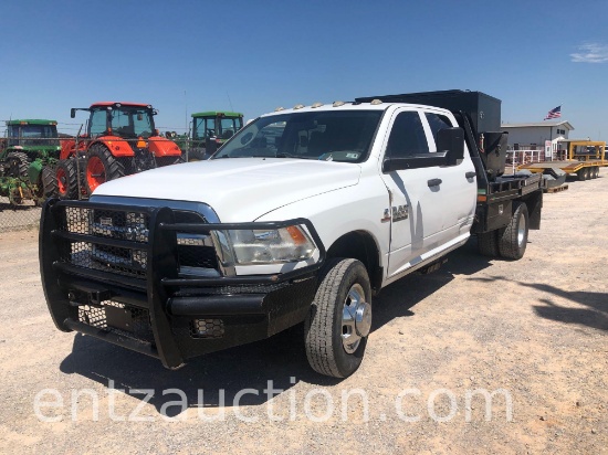 2013 DODGE RAM 3500 PICKUP, DUALLY, CREW