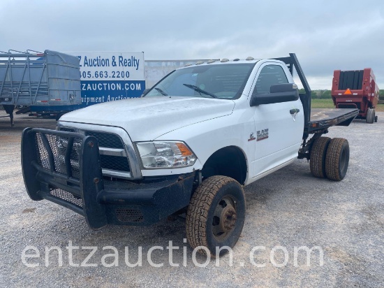 2013 DODGE 3500 PICKUP, SINGLE CAB, 4X4 CUMMINS