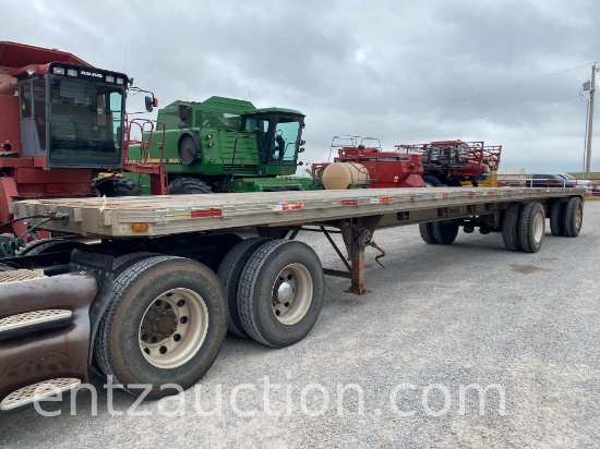 1986 BENSON FLATBED TRAILER, 45' X 102",