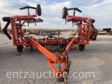 RICHARDSON 35' SWEEP PLOW, REAR HITCH, PICKERS,