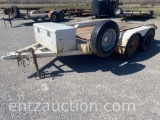 SHOPBUILT 6' X 12' UTILITY TRAILER, 7,000 LB