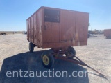4 WHEEL PEANUT DRYING TRAILER, 14' X 92
