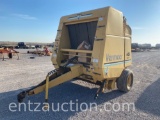 VERMEER 605K ROUND BALER, TWINE TIE, KICKER WHEELS