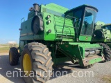 1987 JD 8820 COMBINE, TITAN II, 4X4,