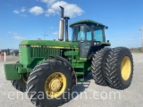 1984 JD 4650 TRACTOR, C&A, FWA, 3PT., PTO,