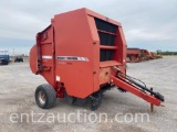 2008 MASSEY FERGUSON (HESSTON) 1756 ROUND BALER,