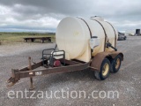 1,000 GALLON NURSE TRAILER, TA WITH HONDA