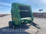 JD 566 ROUND BALER, TWINE***MONITOR AND MANUAL