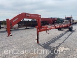 ORANGE OX 7 BALE HAY TRAILER, 36', TA,