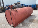 1,000 GALLON DIESEL TANK WITH 120 V. PUMP