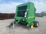 JD 567 HAY BALER, MEGA WIDE, 1000 PTO, TWINE