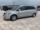 2006 NISSAN QUEST MINI VAN, AUTO, GAS,