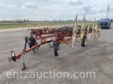 H&S BIFOLD 12 WHEEL HAY RAKE
