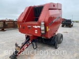 CASE RB464 ROUND BALER, WRAP STORAGE