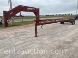 RED RHINO 40' HAY TRAILER, 8 BALE, LOAD RANGE