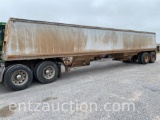 1988 CHAMBERLAIN GRAIN TRAILER, 42' X 96