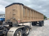 1980 CMC 30' END DUMP TRAILER, TA,