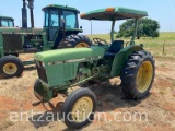 JD 950 TRACTOR, 3 PT., PTO, ROPS, W/SHADE, 3 CYL.