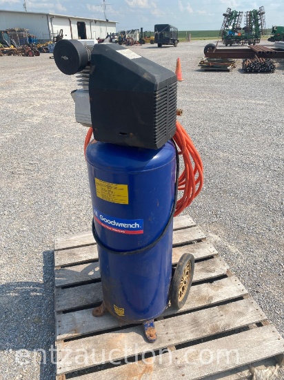 GOODWRENCH 25 GALLON AIR COMPRESSOR,