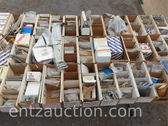 LARGE LOT OF NEW NH TRACTOR PARTS, FUEL PUMPS AND