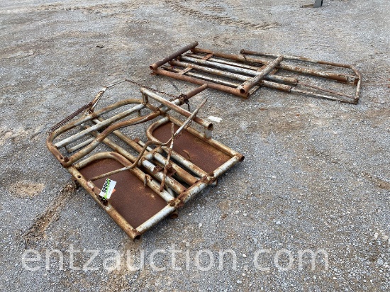 ONE LOT OF 2 HEAD GATES