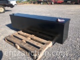 SET OF 200 GALLON POLY CHEMICAL TANKS WITH MOUNTS