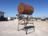 500 GALLON DIESEL TANK WITH STAND