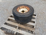 205.75 14 TIRES (NEW) ON RIMS, *** SOLD TIMES THE