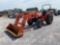 KUBOTA L4330 TRACTOR, DIESEL, ROPS, 3PT,