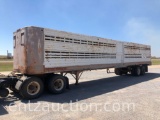 HOBBS 48' CATTLE TRAILER, 2 GATES,