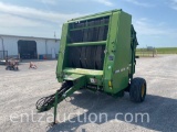 JD 535 ROUND BALER, TWINE, BALE KICKER, HYD.