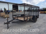 CARRY ON 10' X 5' TRAILER, BP, SA, WOOD FLOOR,