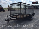 10' X 5' TRAILER, BP, SA, WOOD FLOOR,