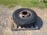 10.00-20 RADIAL TIRE, DOUBLE COIN