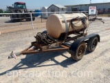 SHOPBUILT TRAILER MOUNTED SPRAYER, 200 GALLON,