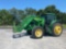 2007 JD 7520 TRACTOR, 3PT, QUICK HITCH,