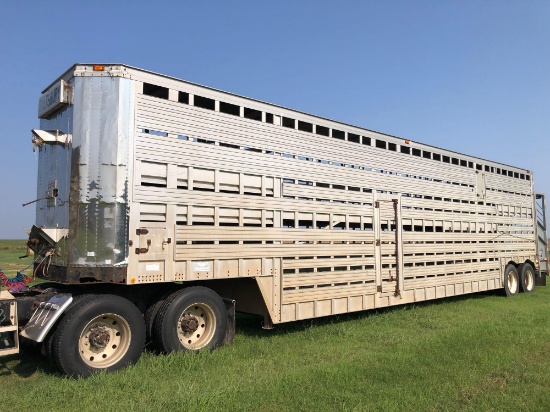 1984 POLAR AMERICAN 48' X 96" ALUM. CATTLE POT