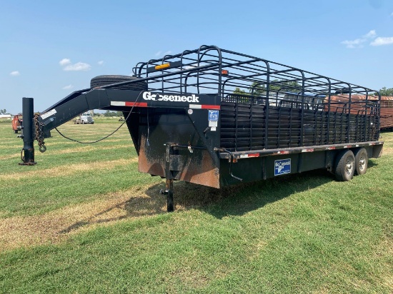 2011 GOOSENECK 24' X 6'8" TRAILER