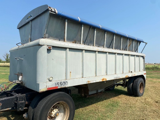 1962 WANTWIN 20' SA GRAIN TRAILER,