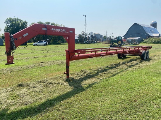 ORANGE OX 7 BALE TRAILER, TA, GN,